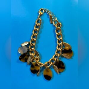 ISADORA Tortoise Shell Gold Tone Fashion Bracelet